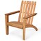 Costway Patio Acacia Wood Adirondack Chair Lounge Armchair sturdy Outdoor Garden Yard